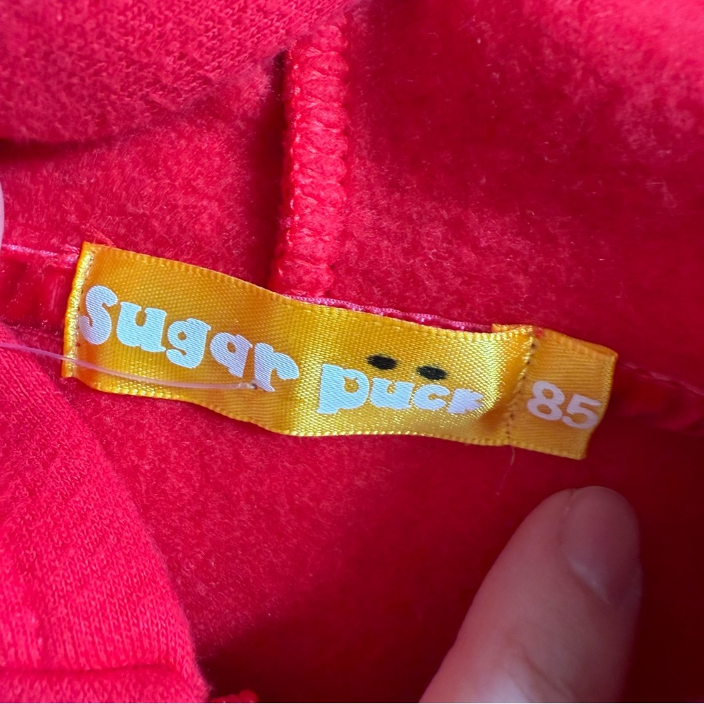 Sugarland Lego Box Unisex Kids Red Full Zip Jacket Size 85 / 2T NWT - Picture 3 of 5